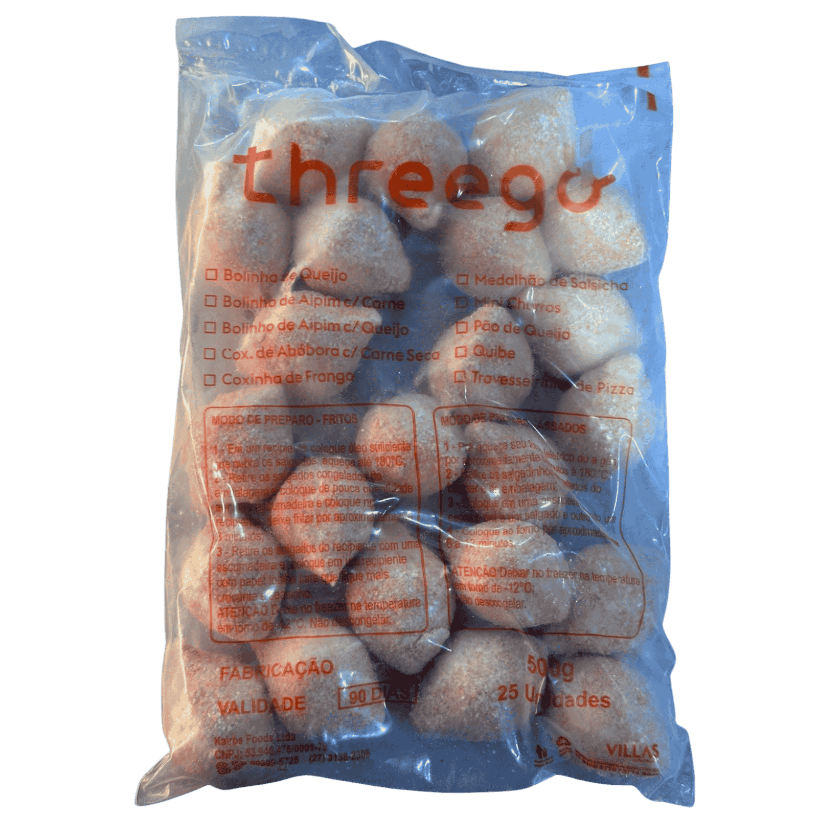 Bolinha de Aipim c/ Queijo